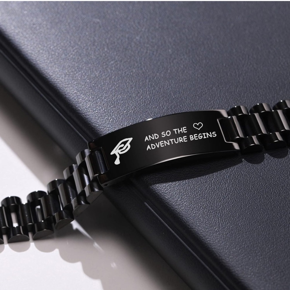 Men’s Graduation bracelet - Picture 2 of 2